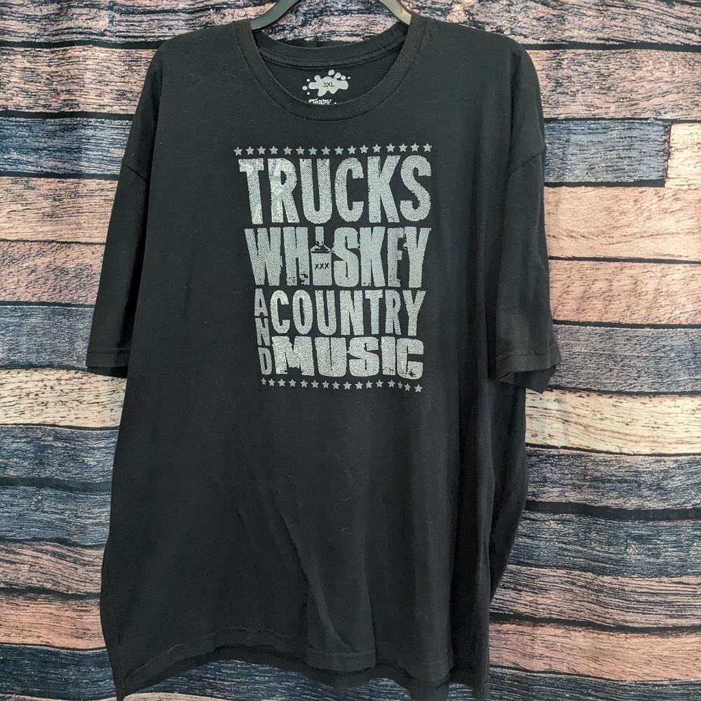 Whiskey and Trucks Tee